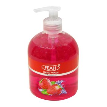Feah Natural Strawberry Extracted Moisturizing Hand Wash 500Ml