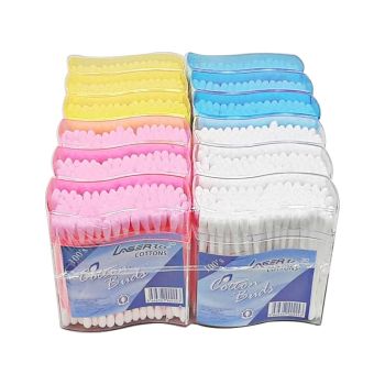 T100HBS-T/TC 100PC COTTON BUDS "S" SHAPE