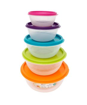 High Grade Plastic Food Storage Containers Set | BPA-Free