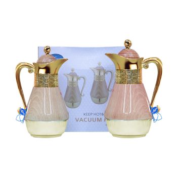 Flask with Pink Refill 