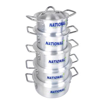  Aluminium Cooking Pot Sets with-Lids