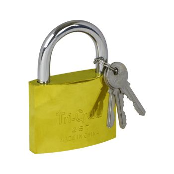 75mm Brass Pad lock with Key Set