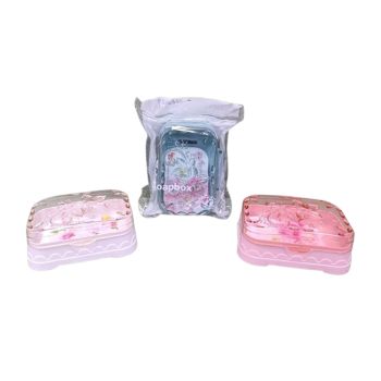 Vibrant Soap Box with Secure Lid | Perfect for Travel and Home