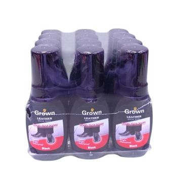 Grown Black Shoe Polish Natural Shine & Leather Care Formula