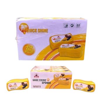 Quick Shine Shoe Shine Sponge | Instant Polish & Shine