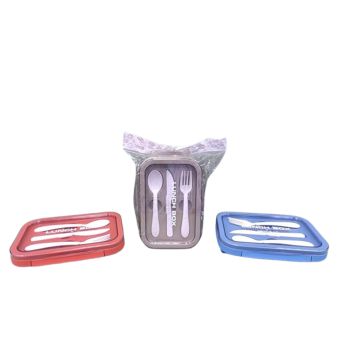 Premium Lunch Box with Utensils - Portable & Leak-Proof