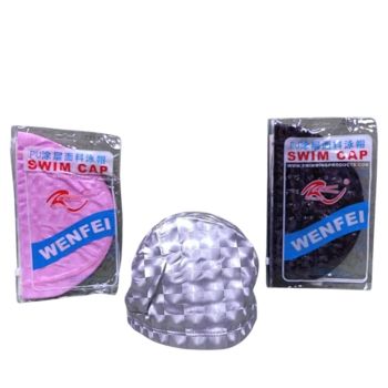 WENFEI PU Swimming Cap | Waterproof & Comfortable