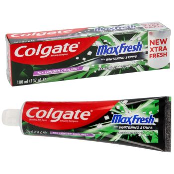 Colgate Max Fresh Bamboo Charcoal Toothpaste Cavity Protection