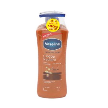 Vaseline Cocoa Radiant Body Lotion - Intensive Care for Dry Skin