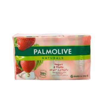 PALMOLIVE SOAP STRAWBERRY & YOGURT 170GM