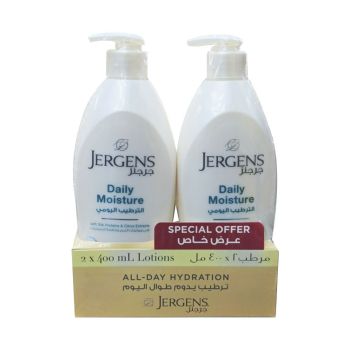JERGENS DAILY MOISTURISER LOTION 400ML