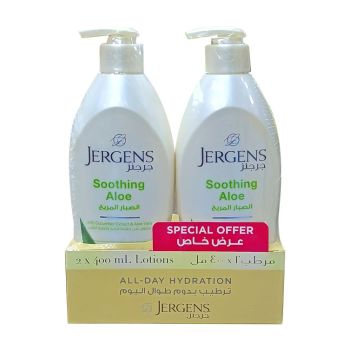JERGENS SOOTHING ALOE LOTION 400ML