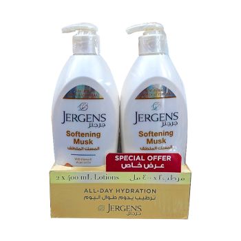 JERGENS SOFTENING MUSK LOTION 400ML