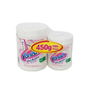 VANISH POWDER OXI ACTION WHITE 900GM+450GM
