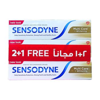 SENSODYNE T/PASTE MLTICRE/WHITNG 50ML(3PCS/ST)