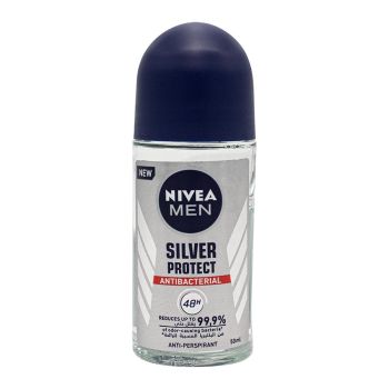 Nivea Men's Silver 48 Hours Protection Anti-Bacterial Roll on