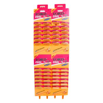 Lord Cool 2 Long Handle Twin Blade Disposable Razor