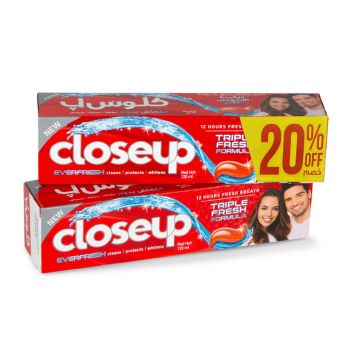 Close-up Ever fresh Triple Fresh Formula Toothpaste 120Ml 