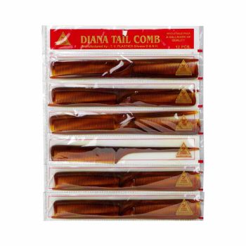 Ladies Long Tail Hair Combs Set for Home and Salon Use