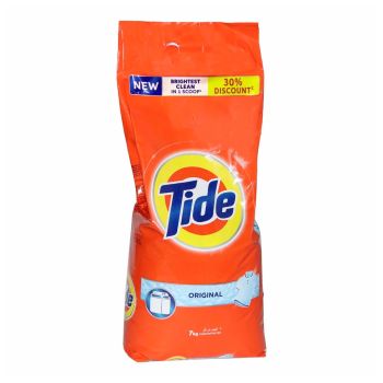 Tide Original Automatic Blue Powder Laundry Detergent 7Kg