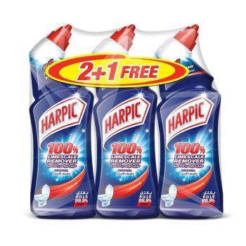 Harpic Liquid Limescale Remover Toilet Cleaner Offer Pack
