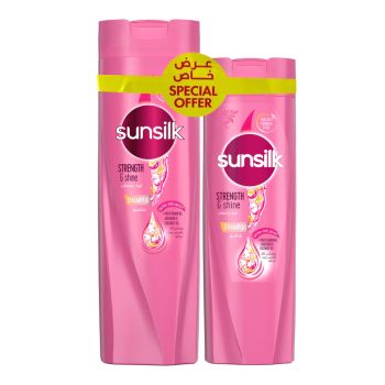 Sunsilk Strength & Shine Shampoo & Conditioner Offer Pack