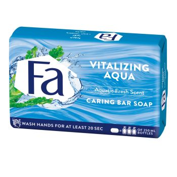 Fa Vitalizing Aquatic Fresh Scent Caring Bar Soap 175Gm