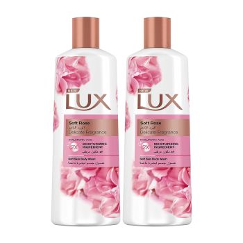 Lux Soft & Moisturizing Rose Perfumed Body Wash Offer Pack