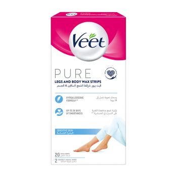 Veet Sensitive Skin Perfect Finish Wax Strips