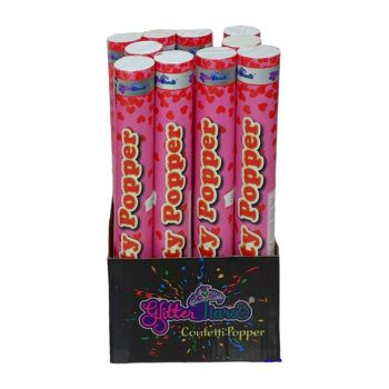 Heart Shape Confetti and Paper Bits Party Popper