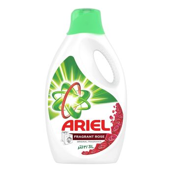 Ariel Clean & Fresh Rose Fragrance Liquid Detergent 3 Liter