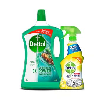 Defend Your Home with Dettol Anti-Bacterial 3 Times Better Floor Cleaner