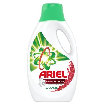 Ariel Liquid Wash with Rose Fragrance Elevate Your Laundry Experience 1.8Ltr