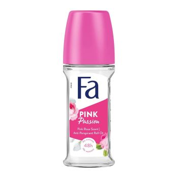 Fa Pink Rose Scented Anti-Perspirant Roll On Freshness at Your Fingertips 50Ml