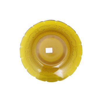 Dining Elegance Explore Our Glass Round Plate Collection for Every Occasion