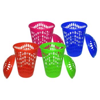 High-Quality Plastci Designed Laundry Basket with Lid