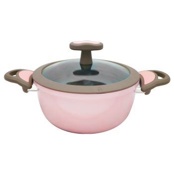 Kawashi Ceramic Casserole with Glass Lid Size-20Cm