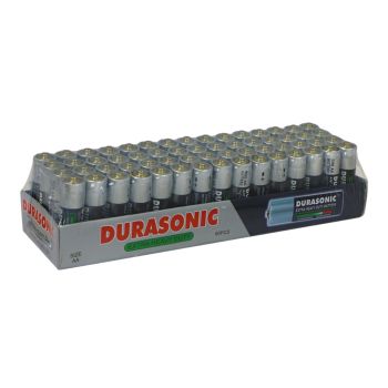 Durasonic Heavy Duty & Powerful Long-Lasting AA Batteries