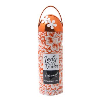 Lady Diana Caramel Body Spray Unveil Your Regal Scent
