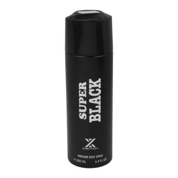 X Creation Super Black Deo 200ml