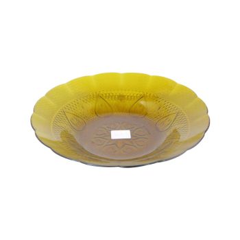 Savor the Moment Glass Round Plates for a Touch of Contemporary Class