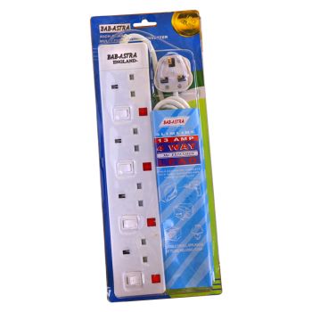 Multi Function 2M Extension Switch Socket