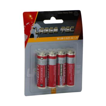 AA LaserTec Extra heavy Duty Batteries 1.5V