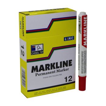 Markline Permanent Markers, 12pc