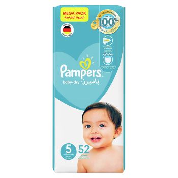 Pampers Baby-Dry Mega Pack Leakage Protection Baby Diapers