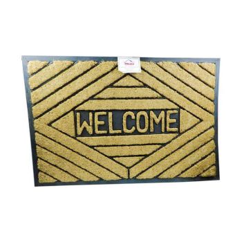 Rubber and Woven Classic Door Mat by Timmy