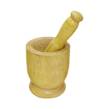 Nature's Touch: Wooden Mortars for Authentic Flavor