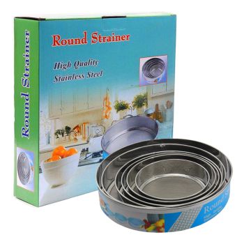 Stainless Steel Strainer Set, 6pc