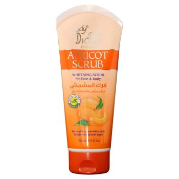 Lady Diana Whitening Face & Body Scrub Apricot Extracted 170Ml