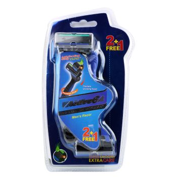 Feah Active 6 Extra Care & Flexible Men's Razor Offer Pack